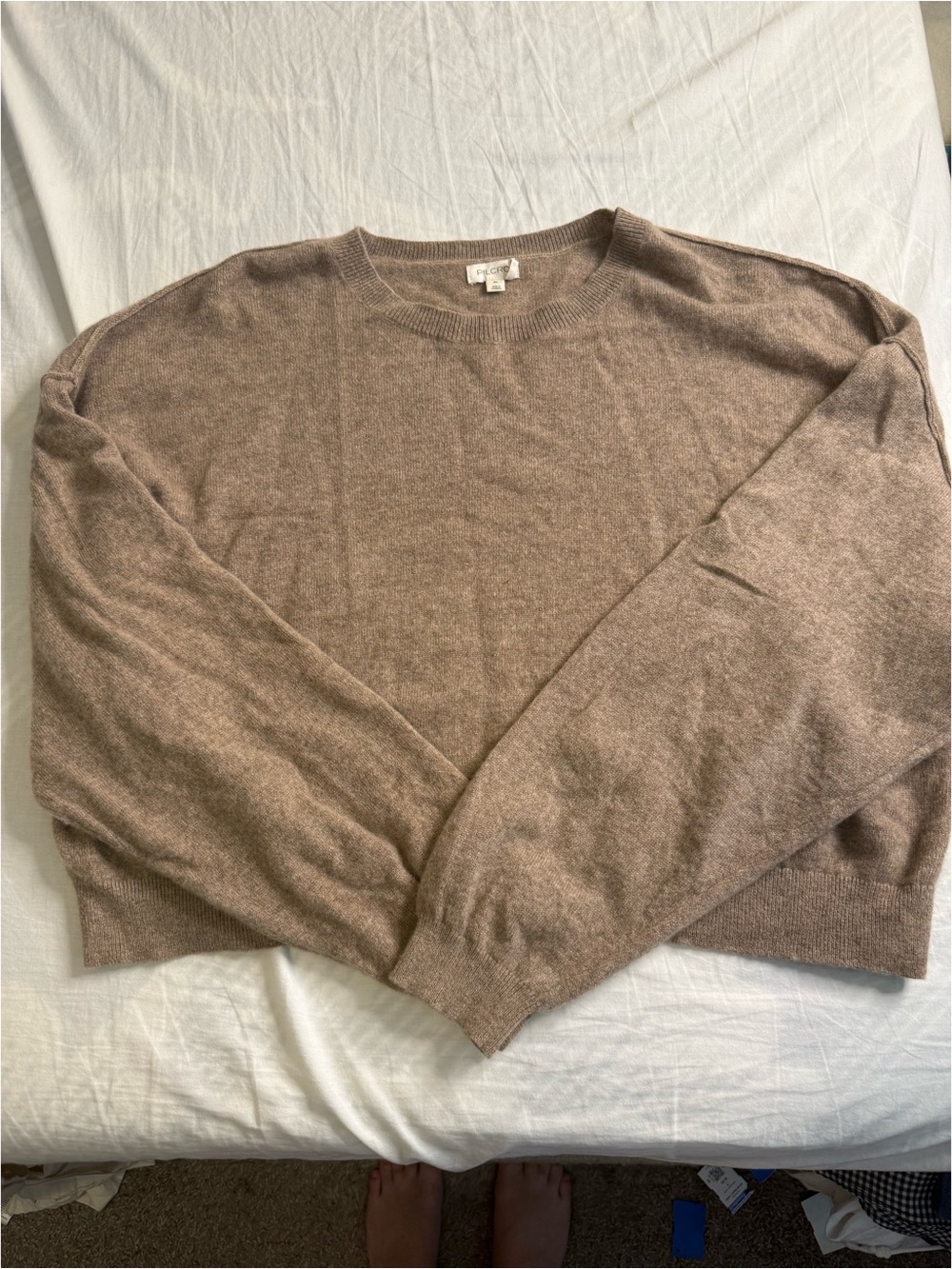 Classic Camel Crewneck Sweater - Women - Picture 2 of 3